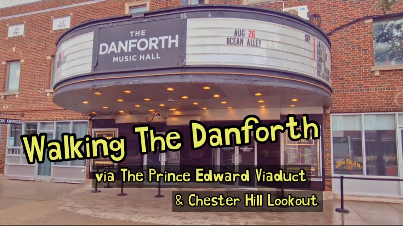 Walk with me: Prince Edward Viaduct to Danforth Avenue/The Danforth Toronto.