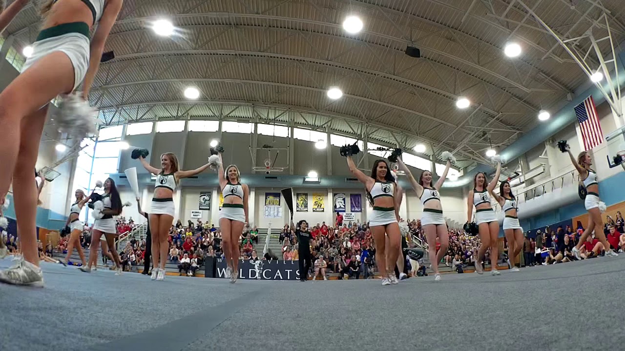 Portland State University Cheerlead Exhibition 9-29-2018