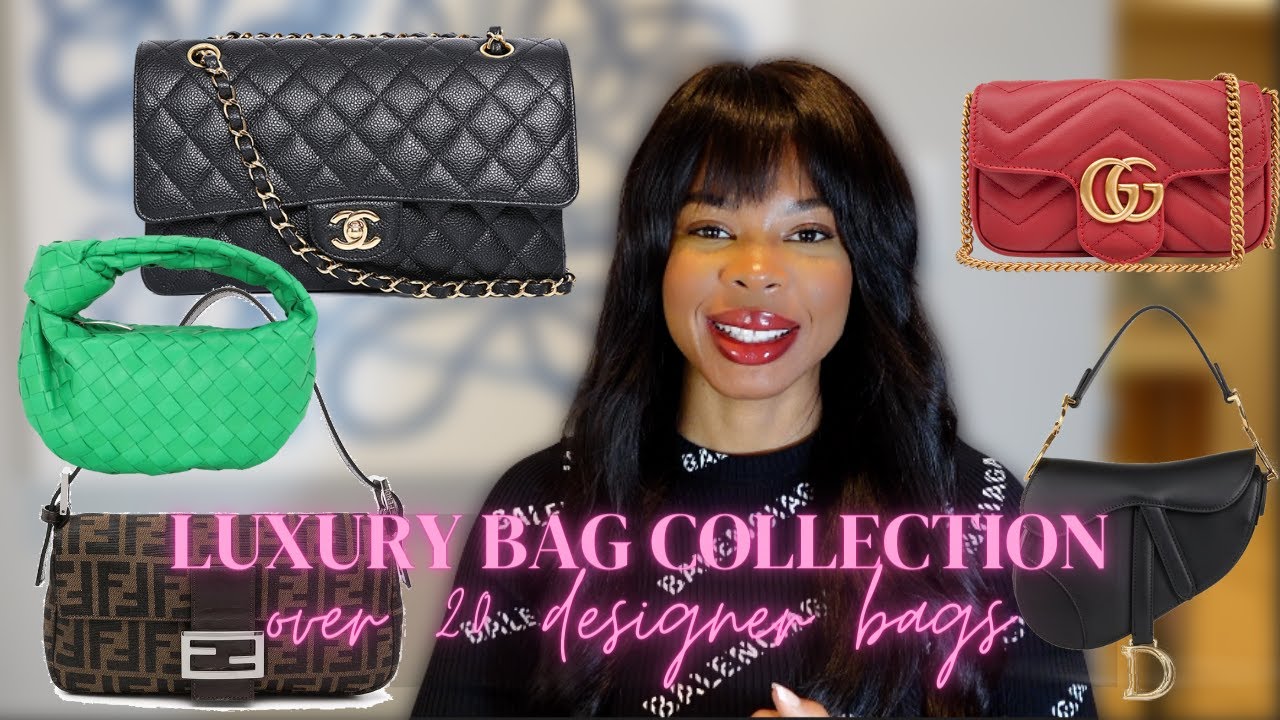 LUXURY HANDBAG COLLECTION | ft. CHANEL, LOUIS VUITTON, GUCCI, DIOR, YSL..