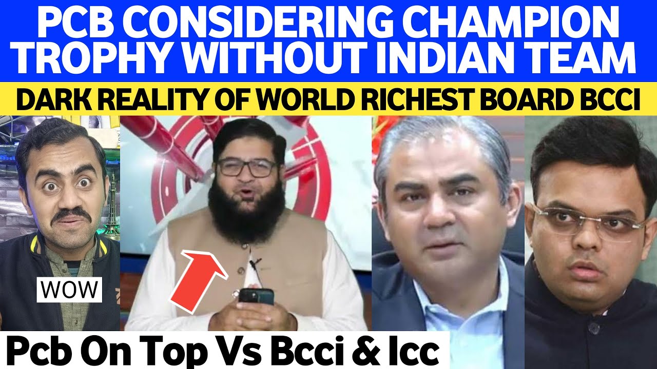 Pcb Considering Champion Trophy Without India | DARK Reality Of World Richest Board BCCI