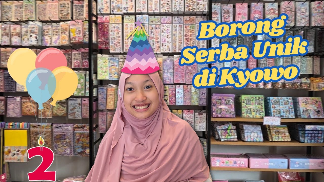 100 Rb AQILLA Borong Yang Unik dan Lucu di Kyowo - Happy Anniversary Kyowo ♥ Aqilla's Diary