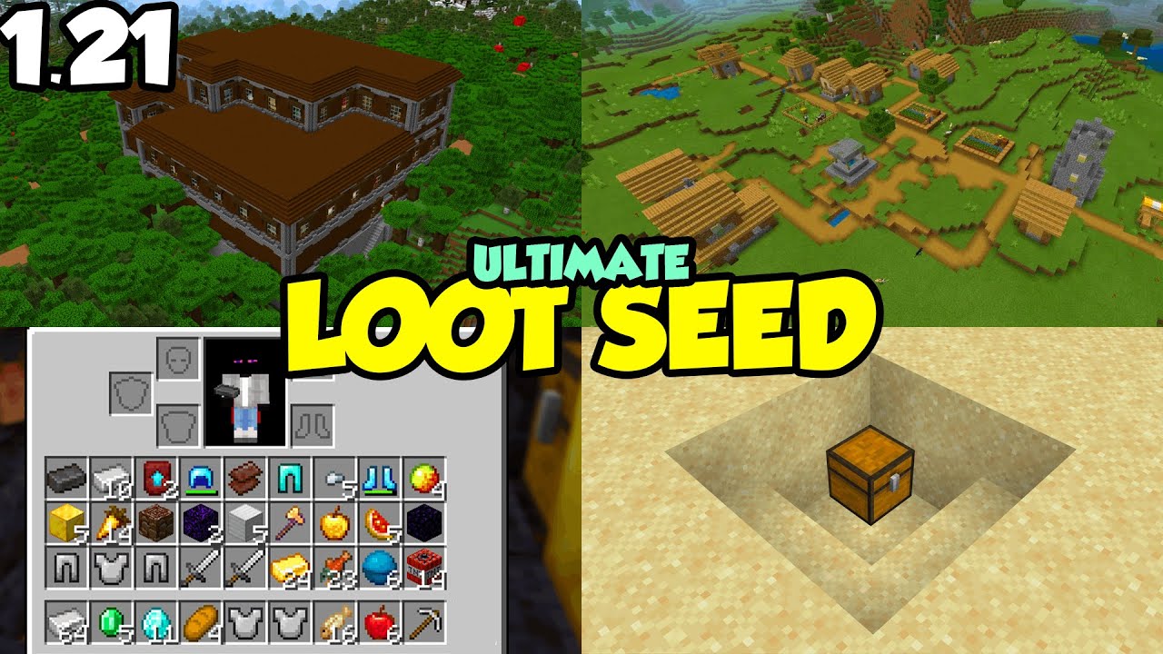🔥[GOD SEED] Minecraft 1.21 Java Edition *minecraft seeds*