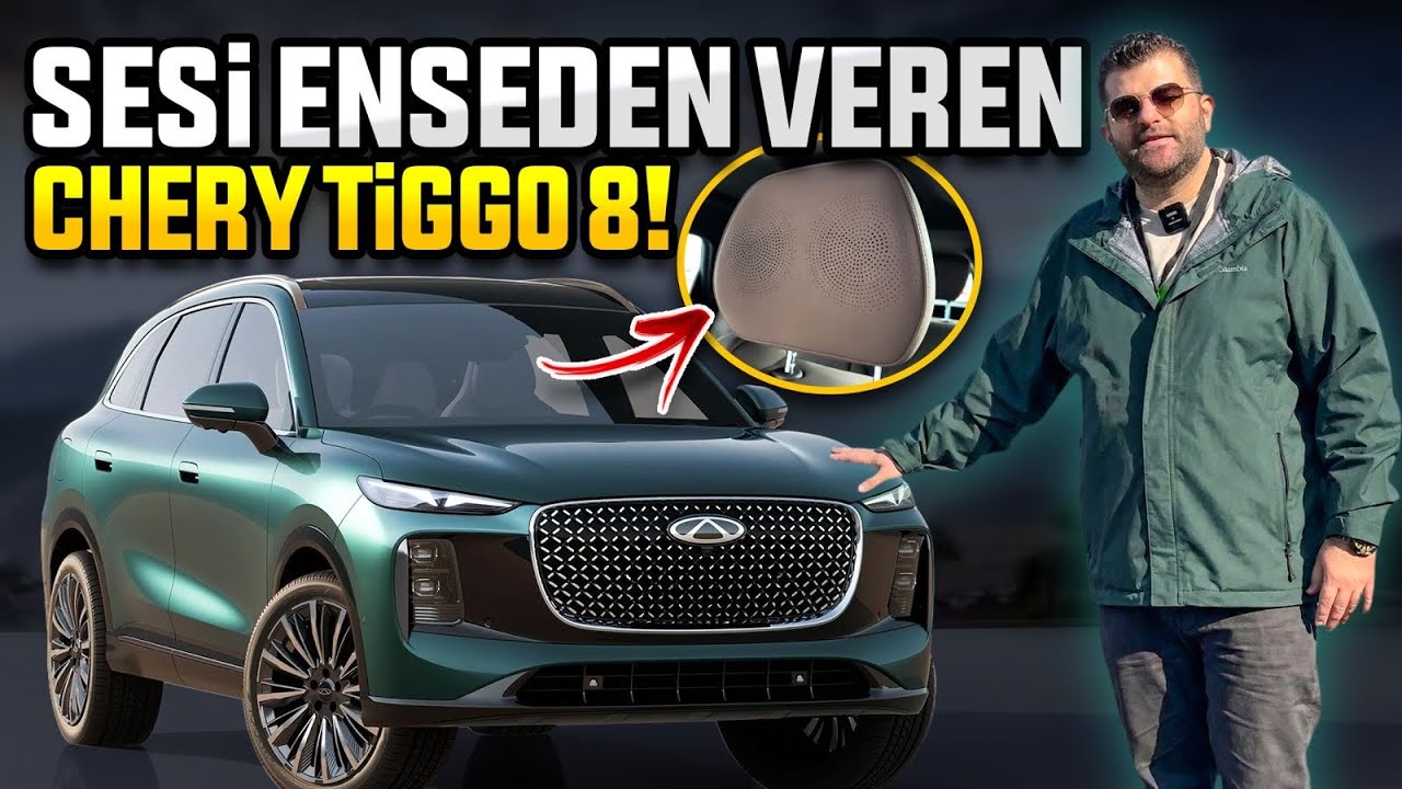 Yeni Chery Tiggo 8 karşınızda! Sesi enseden veren 7 kişilik otomobil