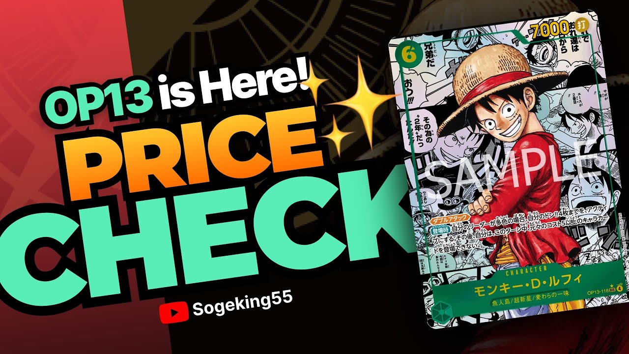 OP13 Card Prices Just Dropped! 😱 🤯