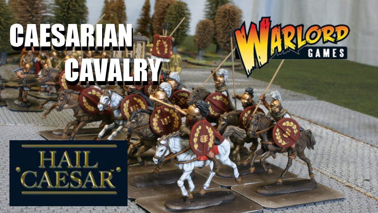 How to Paint Caesarean Roman Cavalry from Warlord Games