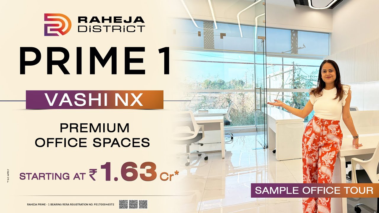 Raheja Prime 1 Juinagar | 📞 7738888141 | Sample Office Tour | Commercial Project Review |  Vashi NX