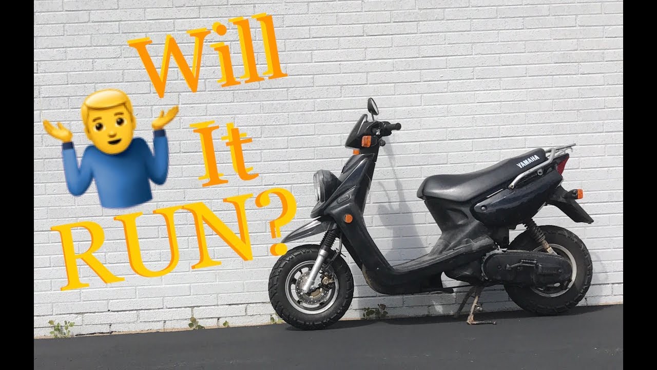 Will It Run? the Cheapest Yamaha Zuma on Marketplace