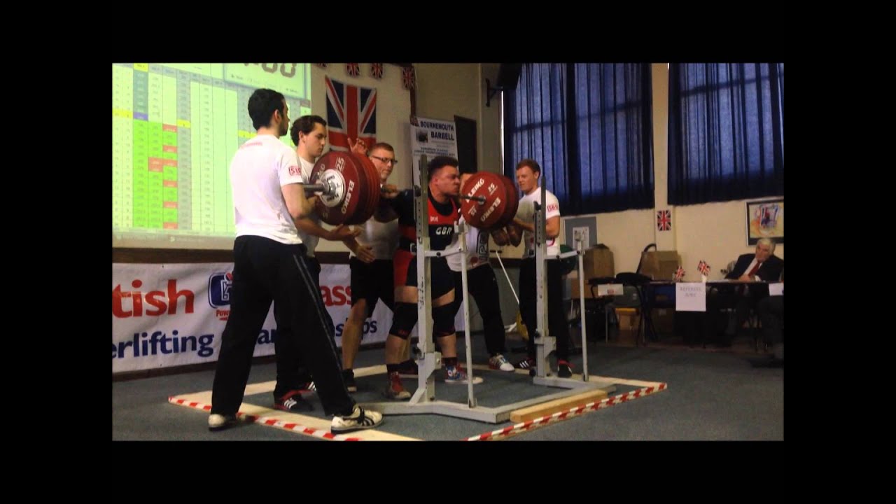 Stephen Manuel: GBPF British Classic 105kg Champion - 810kg total @ 104.4kg