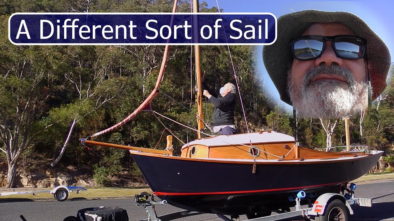 EP24 Dinghy Cruising - sometimes tranquility is just too much! #woodenboats #sailing #dinghysailing