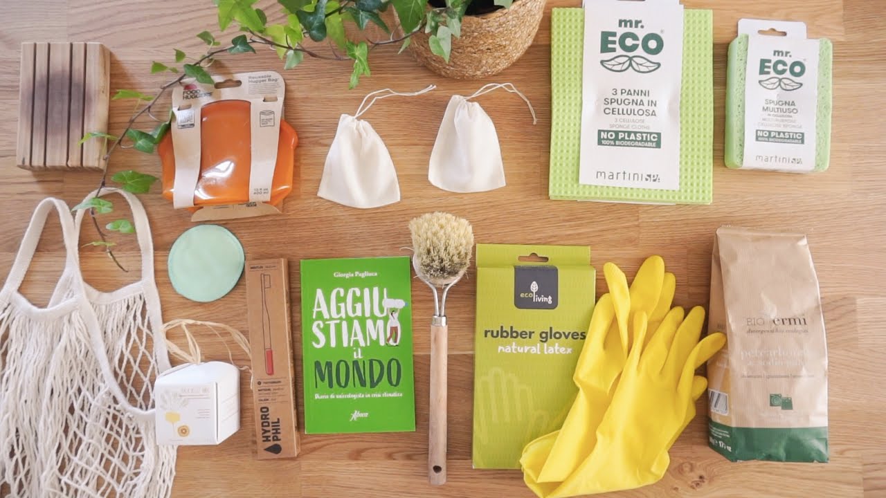 Unboxing Zero Waste - Prodotti ecologici per la casa e per la cura della persona