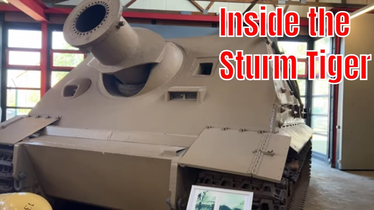 Inside the 38cm Sturmmorser Tiger  