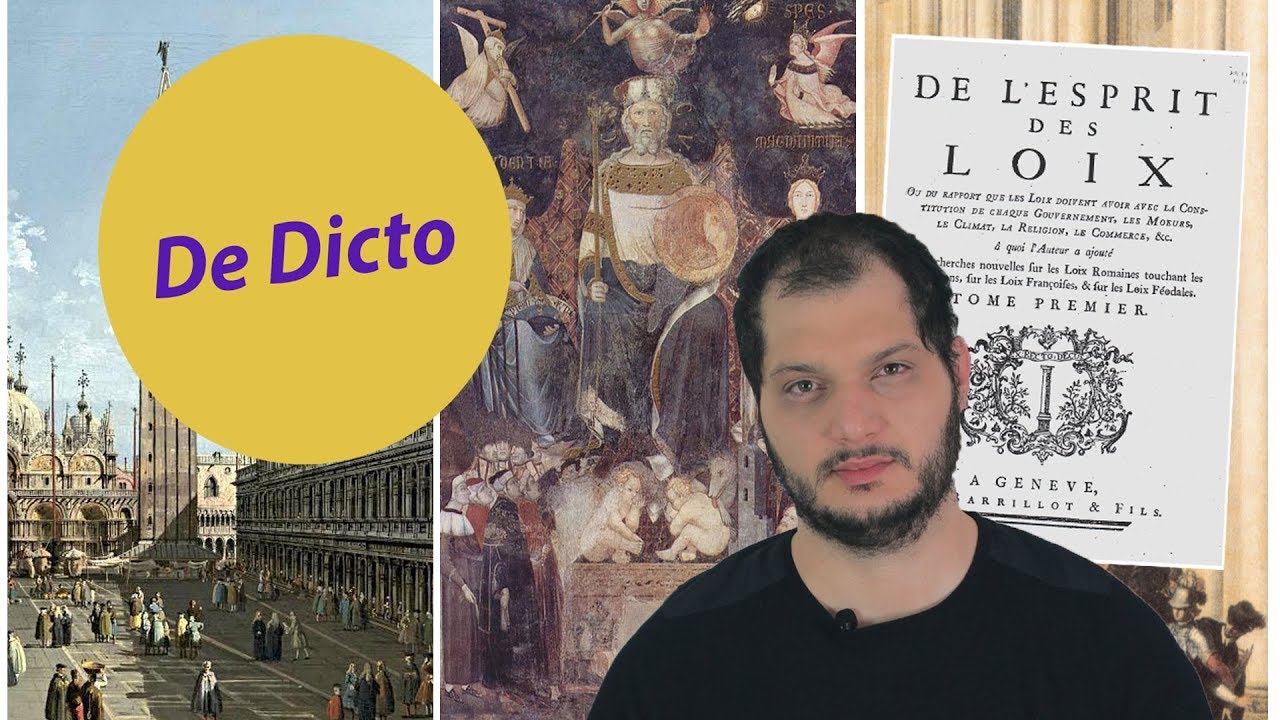 Montesquieu - De l'Esprit Des Lois - De Dicto #17