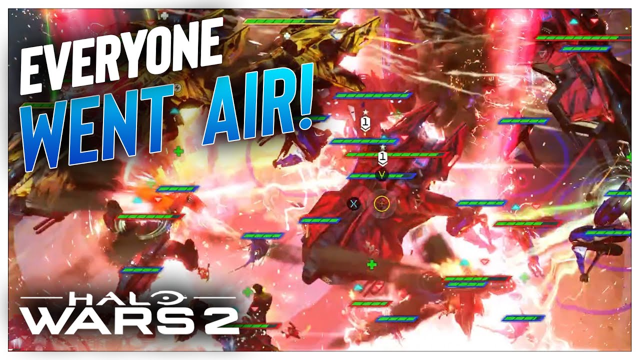 What happens when EVERYONE goes Max Air? Halo Wars 2