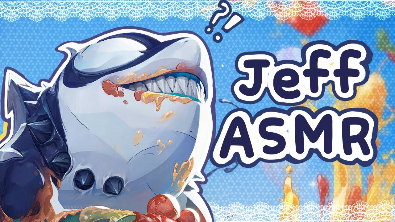 Jeff ASMR  🍔⋆˙⟡ Mukbang + chewing Sounds ⊹ ࣪ ˖ Marvel Rivals ASMR 🦈 ˙⟡