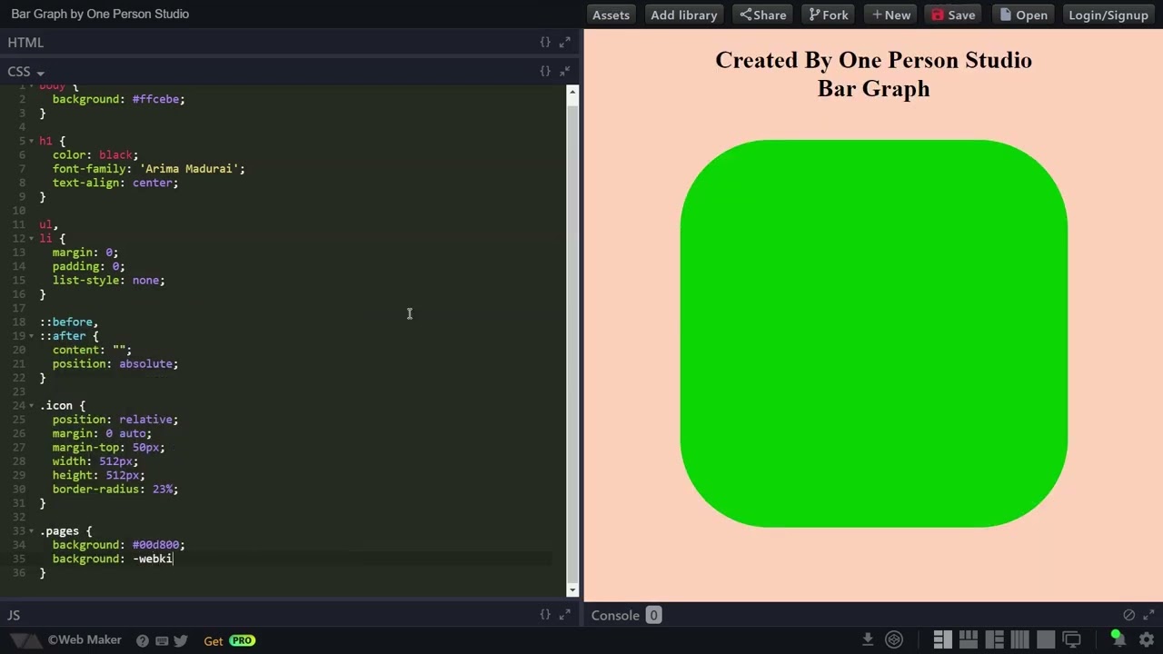 How to Create a BAR GRAPH with HTML & CSS - Step-by-Step Tutorial