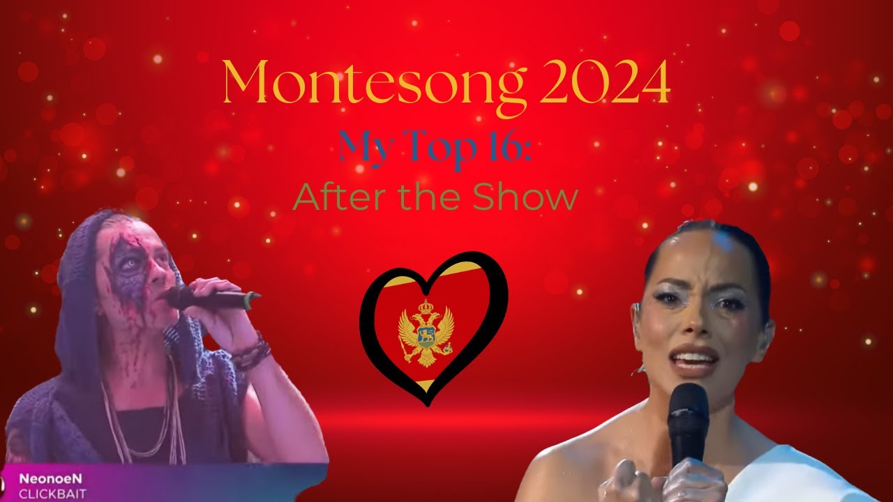 Montesong 2024 | My Top 16 After The Show | Montenegro | Eurovision 2025