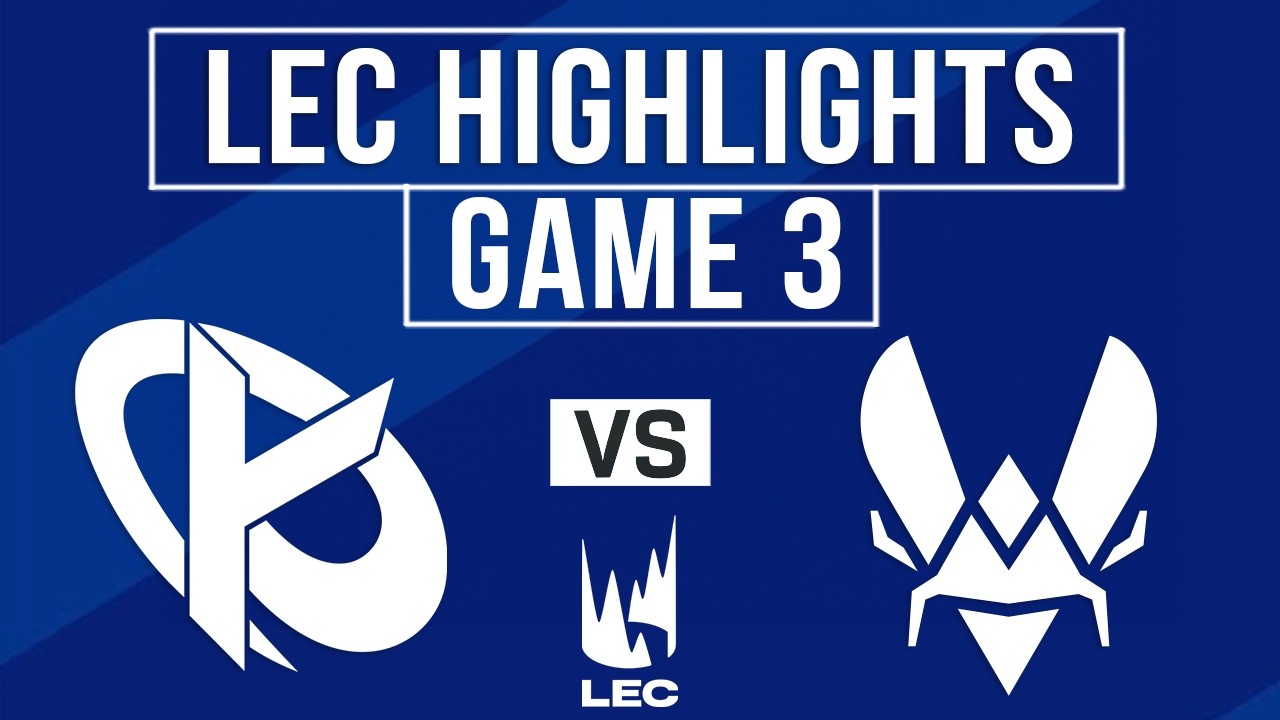 KC vs VIT Highlights Game 3 | LEC 2026 Playoffs | Karmine Corp vs Team Vitality