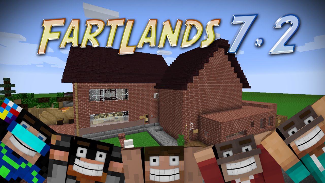 Minecraft: FARTLANDS #7.2 - HOUSE TOUR