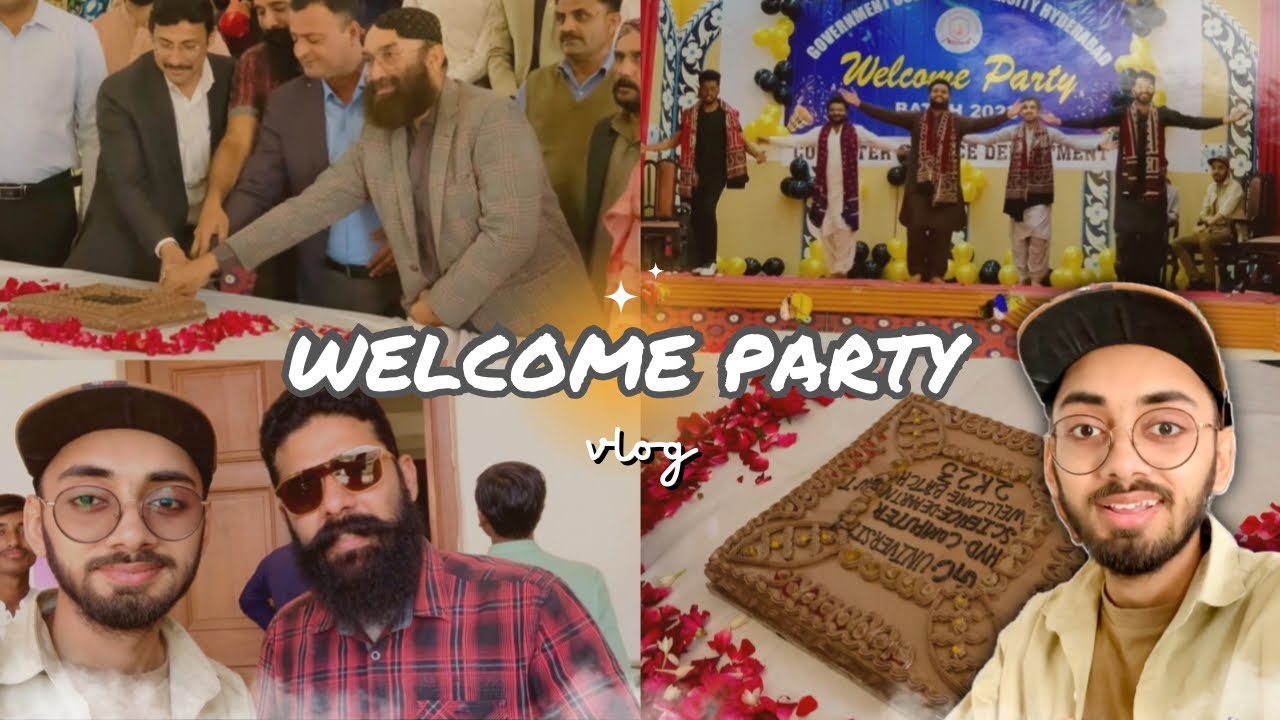 Welcome party 2023 | CS department | GCUH #unilife #gcuh #2023