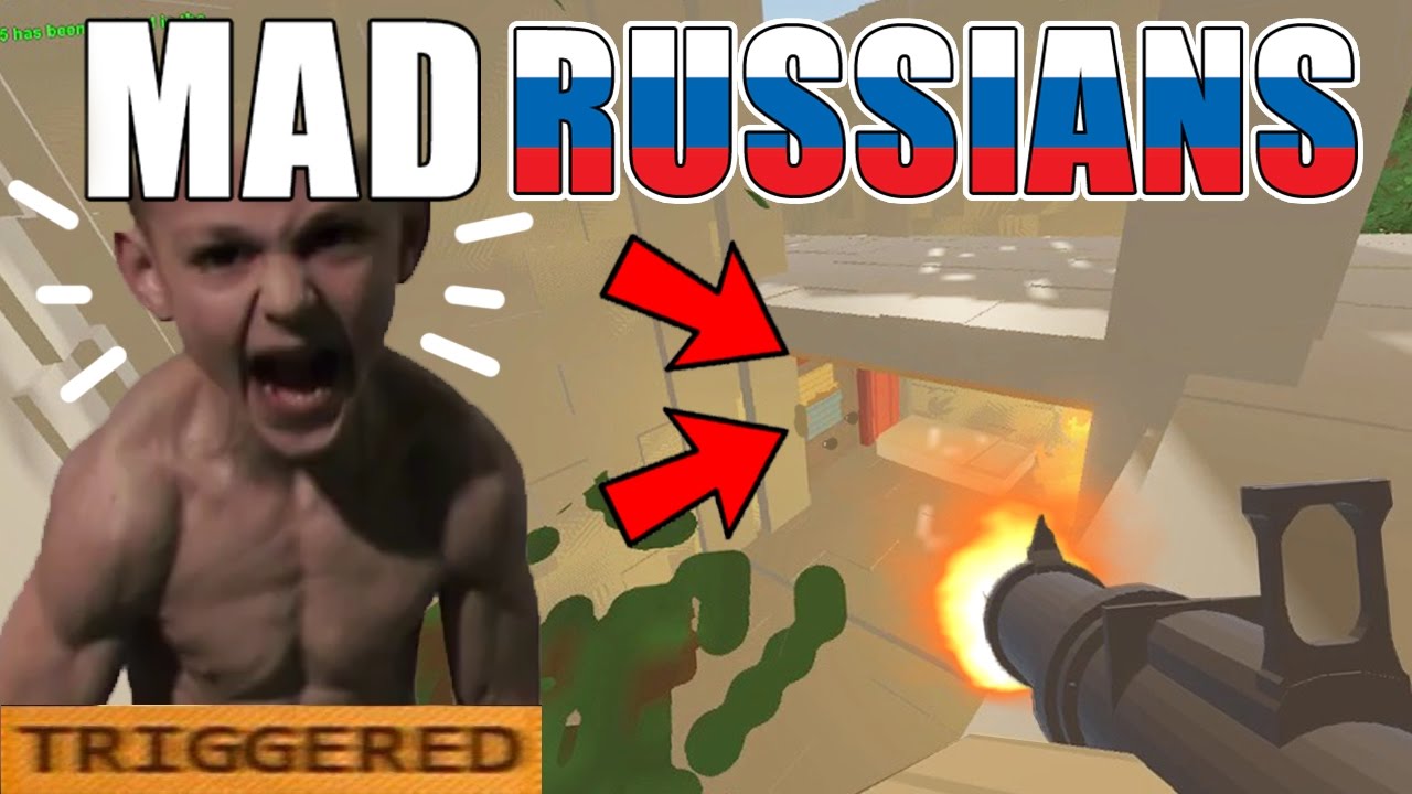 Unturned RAIDING MAD RUSSIANS - Unturned Rust Mod Base Raid