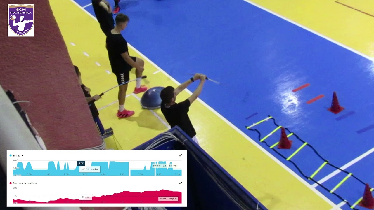 Preparación física Handball Optimización Balonmano Motorizado Garmin