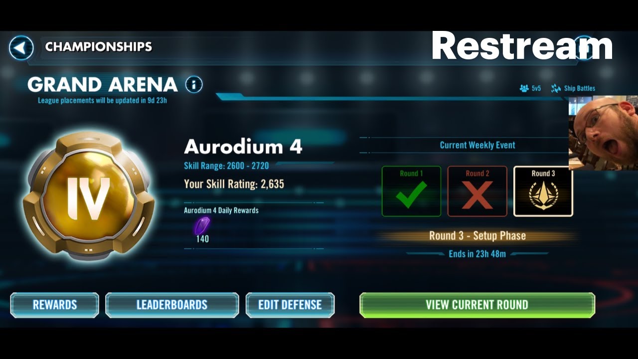 Star Wars Galaxy of Murder Bears. GAC Round 3 Live!!!