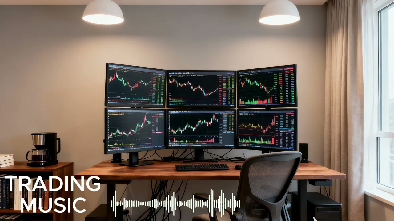 Deep Focus Trading Music - 1 hour (Ambient Music for Focus & Concentration)