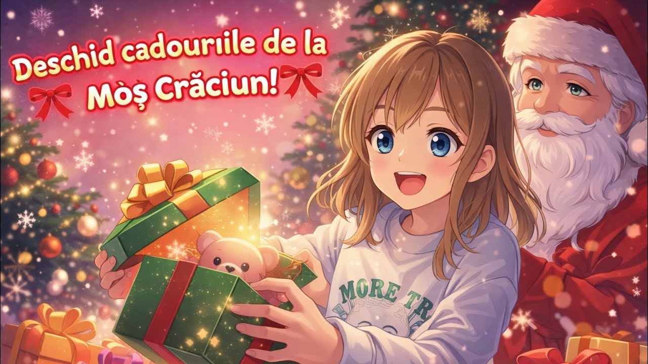 Deschid cadourile de la Moş Crăciun!