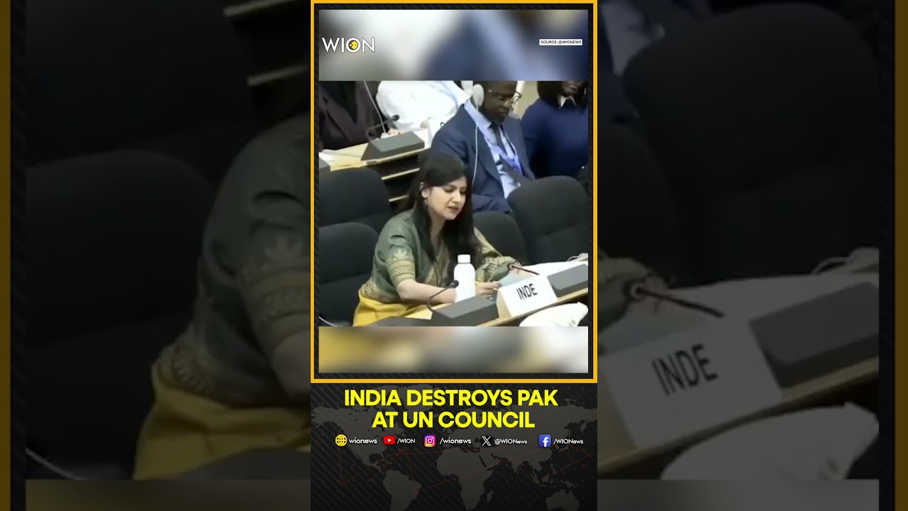 Indian Diplomat Anupama Singh Slams Pakistan At UN Human Rights Council | WION SHORTS