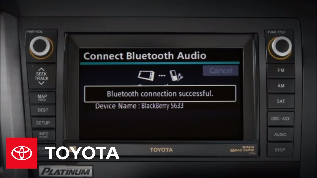 2011 Sequoia How-To: Bluetooth Music Streaming | Toyota