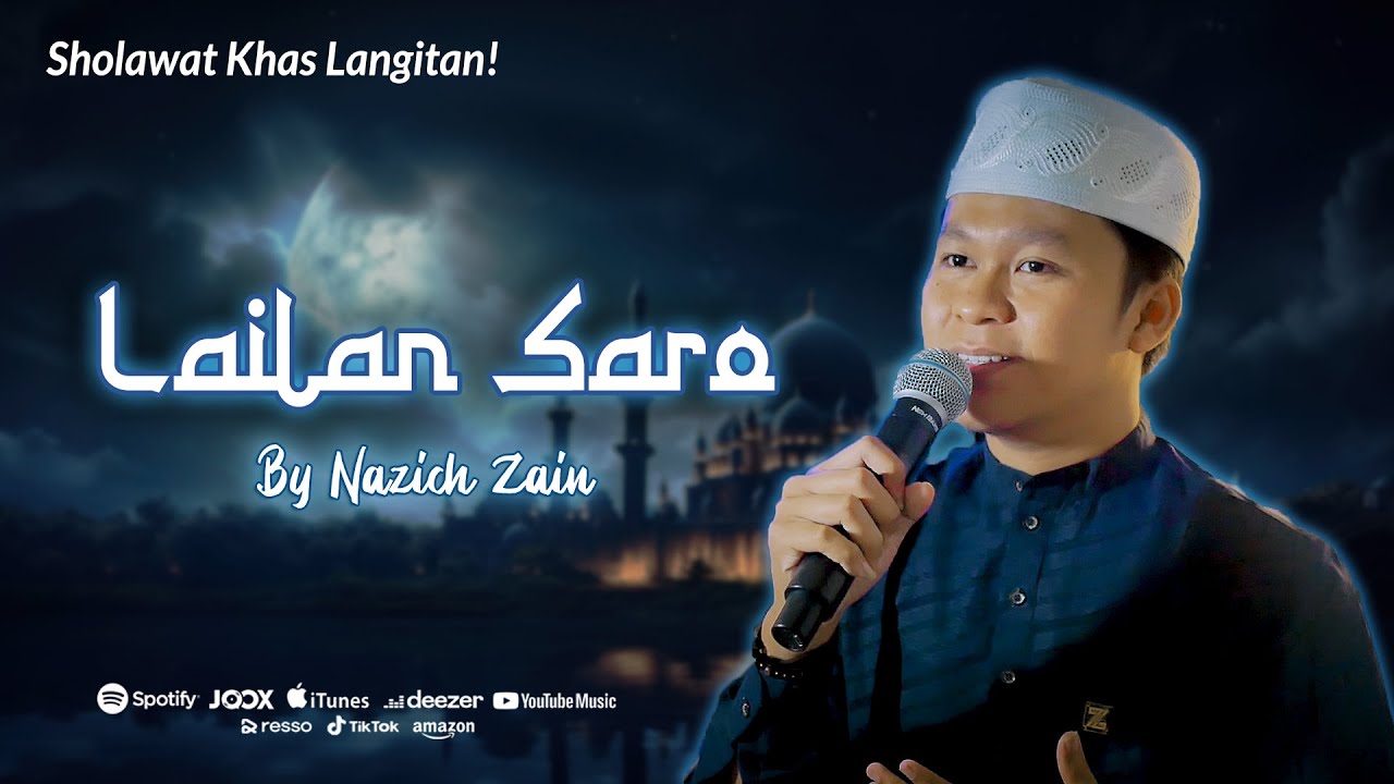 Sholawat Langitan! LAILAN SARO - Cover By Nazich Zain | Qasidah Special Isra’ Mi’raj