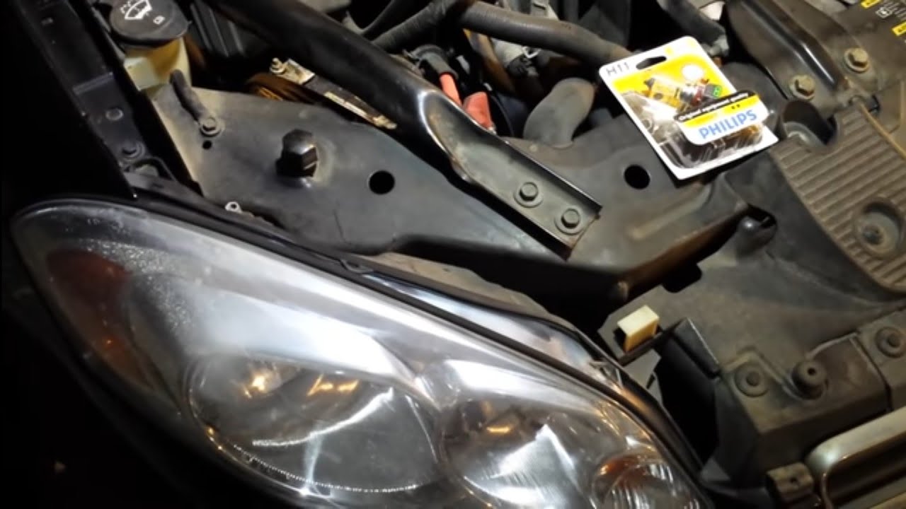 2008 Chevy Impala headlight bulb replacement