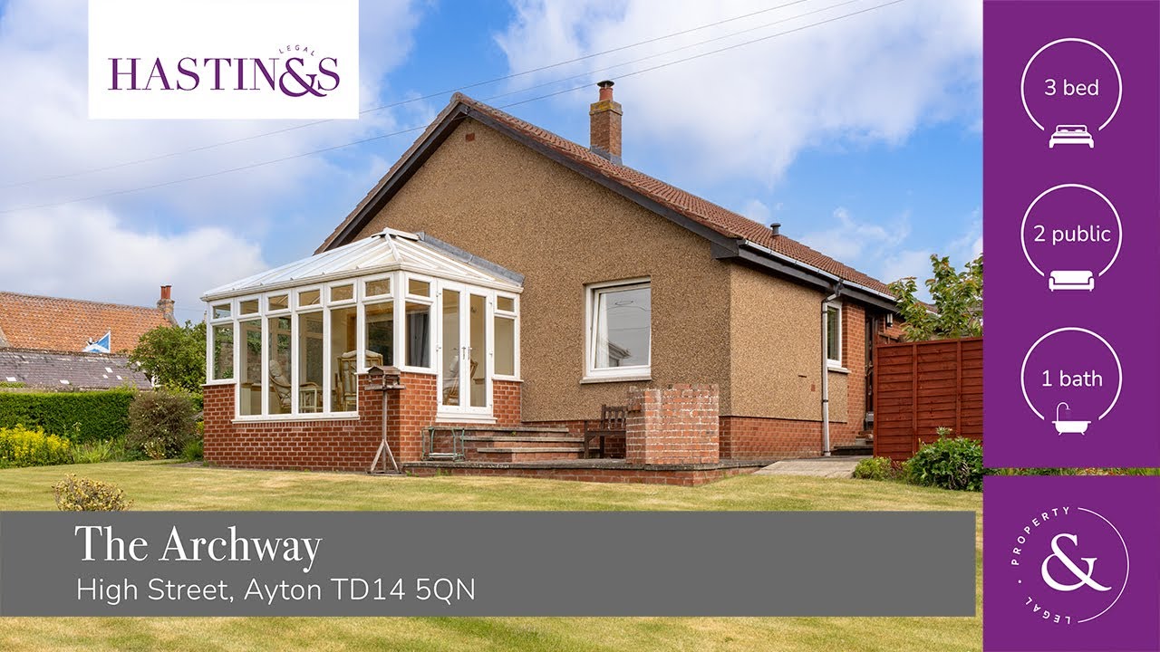 The Archway, High Street, Ayton TD14 5QN - Video Tour