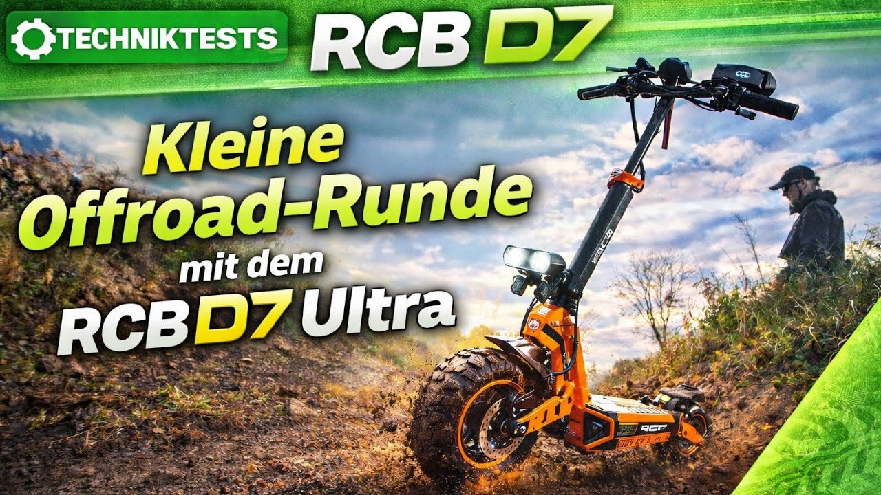 RCB D7 Ultra Offroad Test 🚀 1600W Power im Gelände | Kleine Offroad-Runde