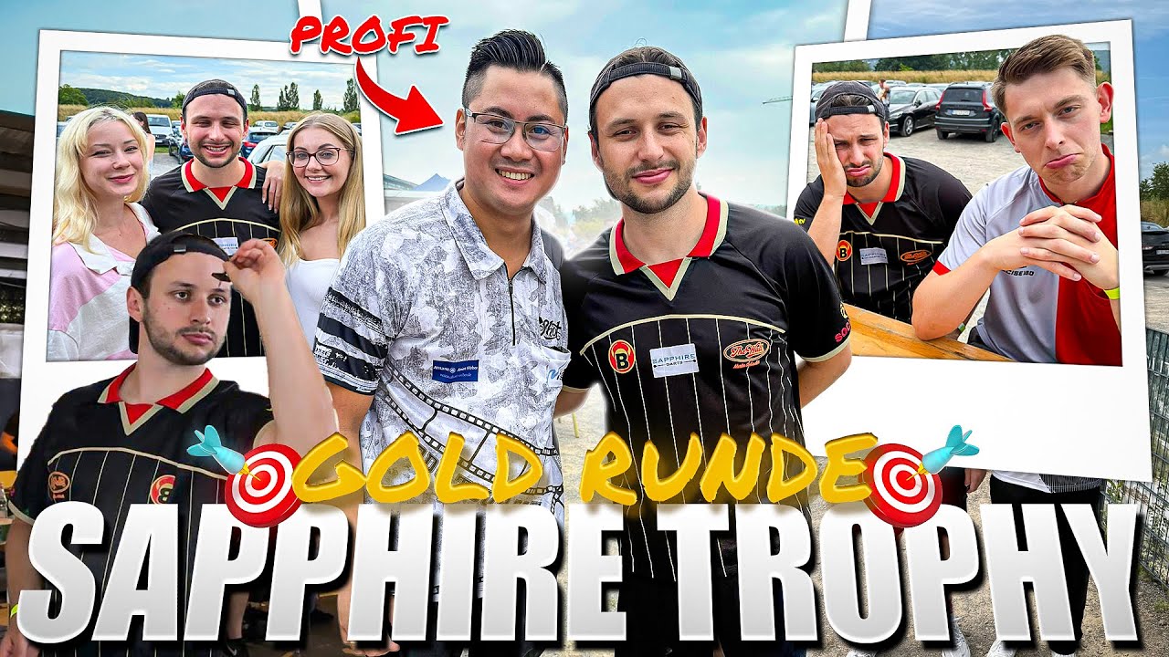IN DER HAUPTRUNDE GEGEN DIE BESTEN?! 🎯😱 SAPPHIRE DARTS TROPHY 🏆 TAG 2