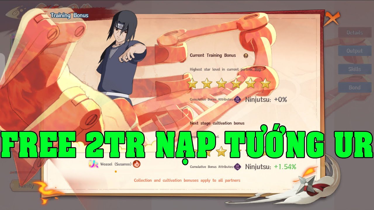 Naruto Decisive Battle Mobile Game Mới Skill Siêu Đẹp Free 2Triệu Nạp Miễn Phí Tướng UR VIP Giảm 99%