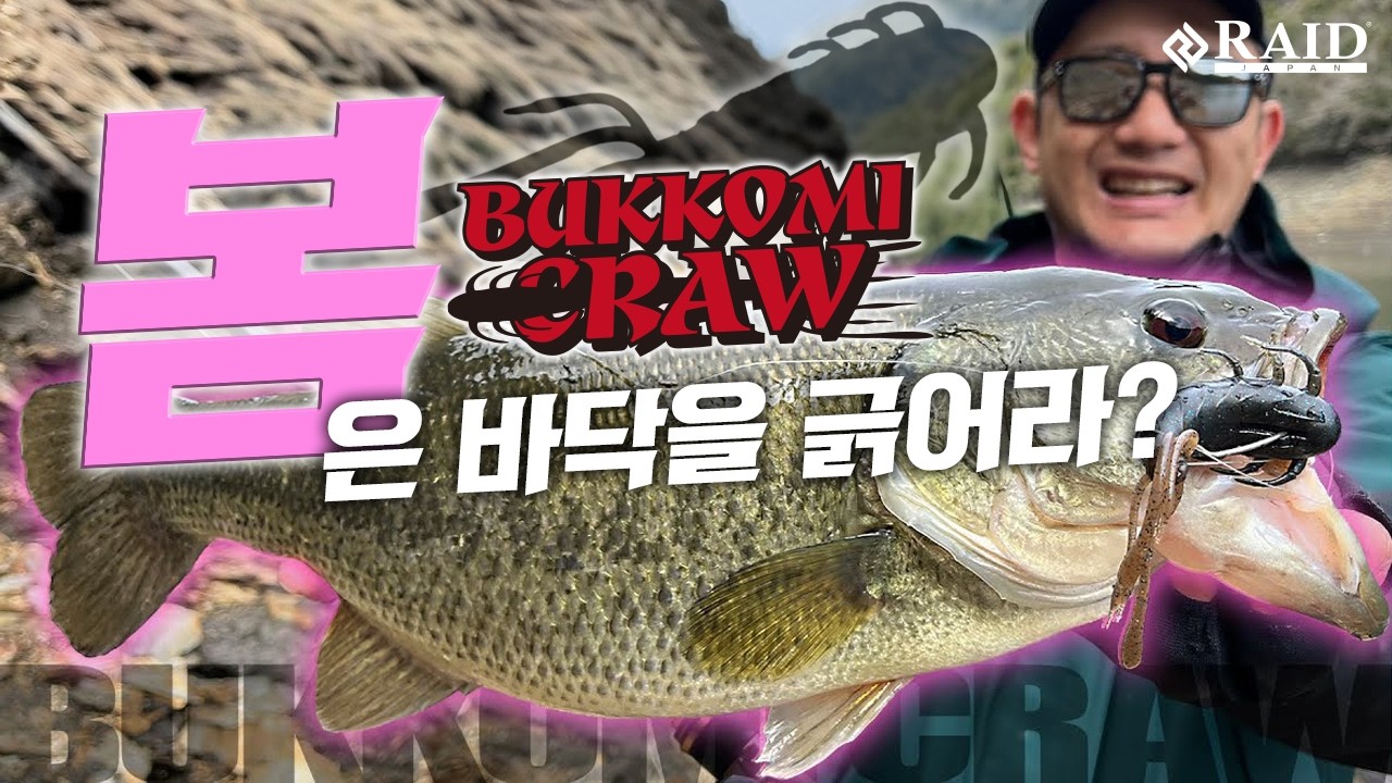 [RAIDJAPAN] 봄의 또 하나의 패턴, 바닥을 질질 긁어라! BUKKOMI CRAW 익사이팅 바텀 게임!