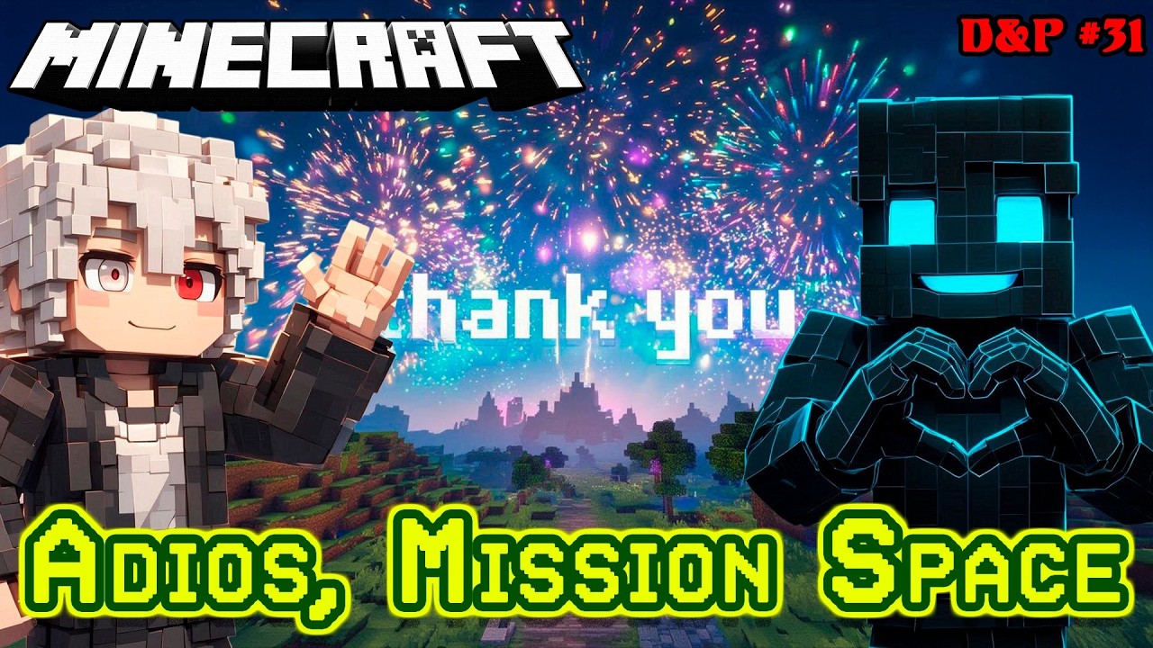 MINECRAFT!! 🚀 Mission Space! – EPISODIO FINAL: GRACIAS!! | Aventura Espacial con Pepe | D&P #31