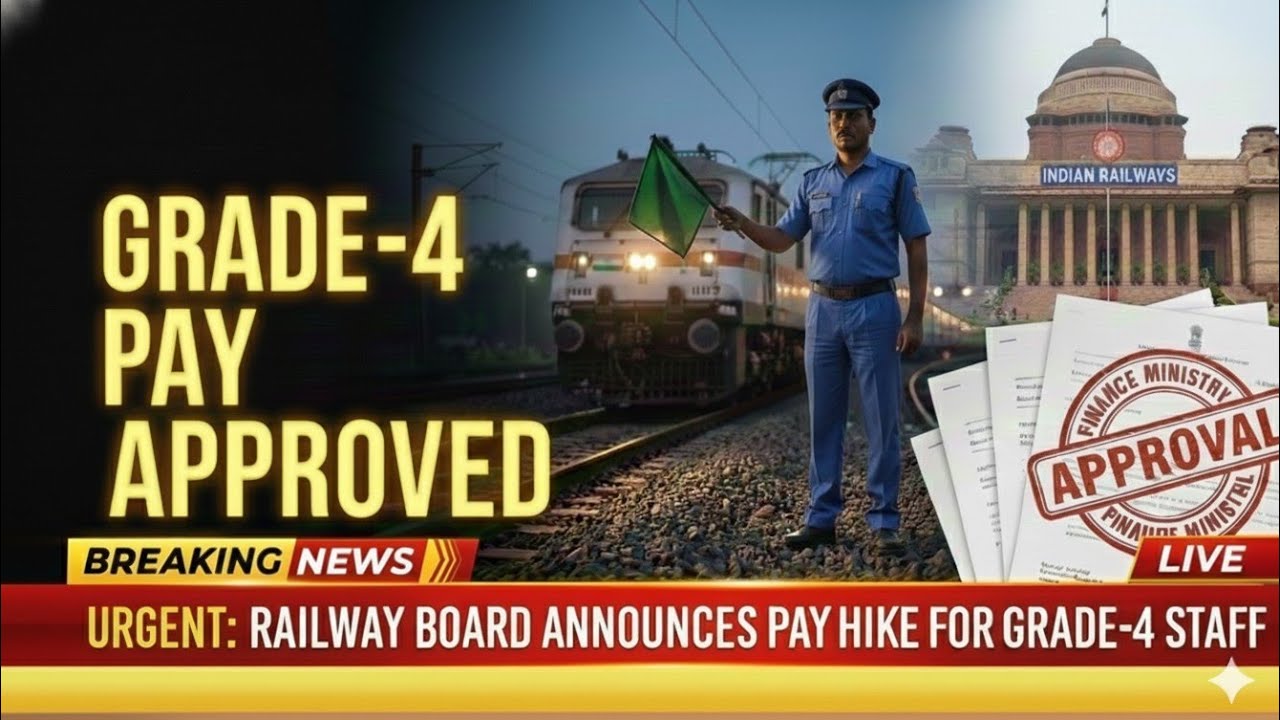 Railway Employees Alert : Pointsman Grade-4 Pay Approved! Full Details