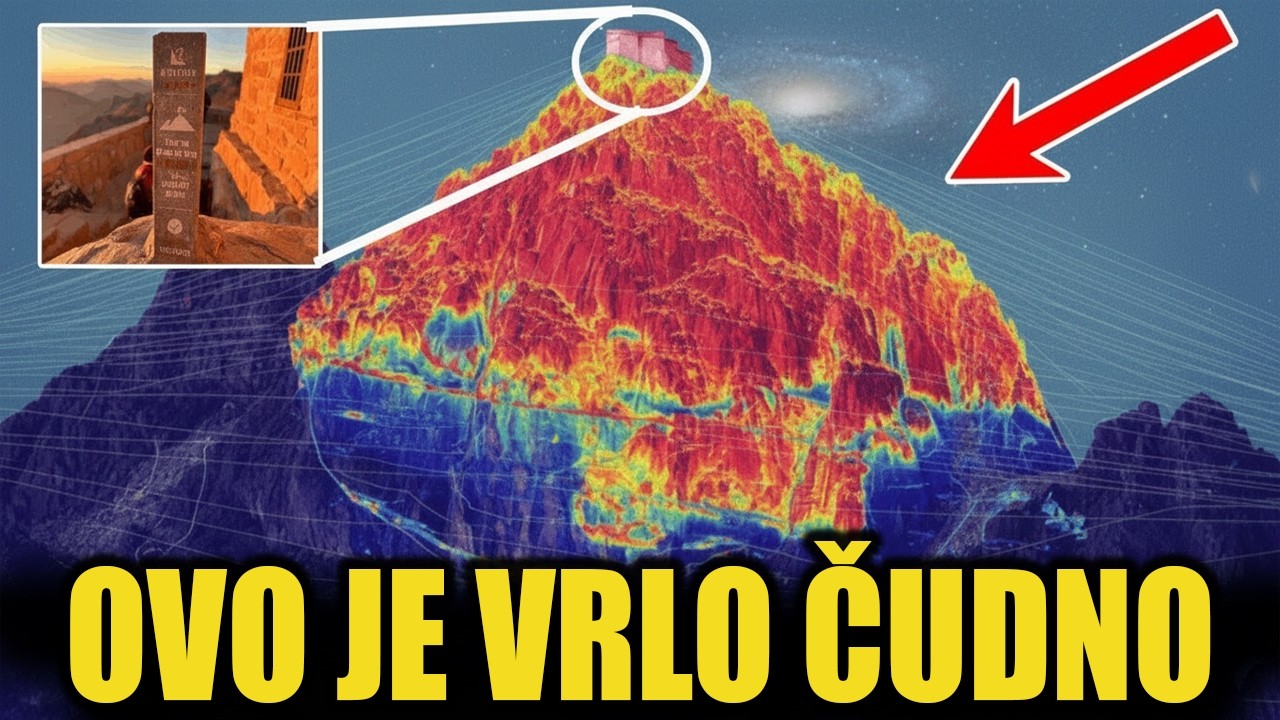 Zakopanu tajnu planine Sinaj konačno je razotkrio 100× radar — i to je zastrašujuće!