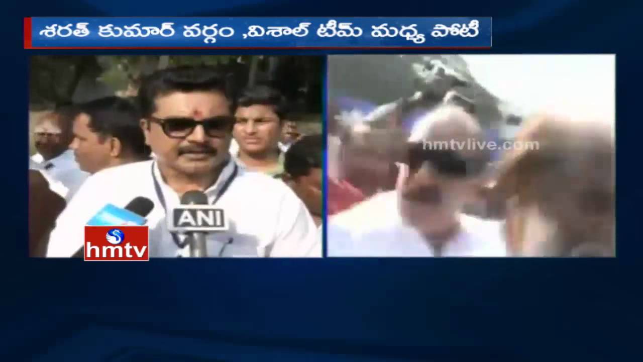 Nadigar Sangam Elections | Superstar Rajinikanth Casts His Vote | HMTV