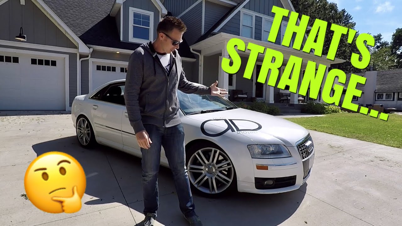 ВОТ НЕКОТОРЫЕ СТРАННЫЕ ОСОБЕННОСТИ моего Audi S8 V10!!