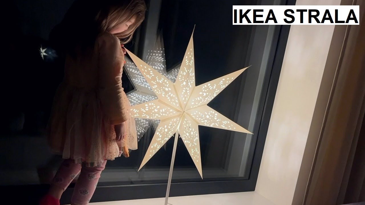 Latarnia świąteczna IKEA Strala w kształcie gwiazdy