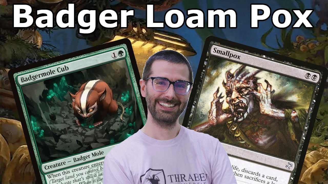 HERE I GO SMALLPOXING AGAIN! Legacy Badger Loam Pox MTG