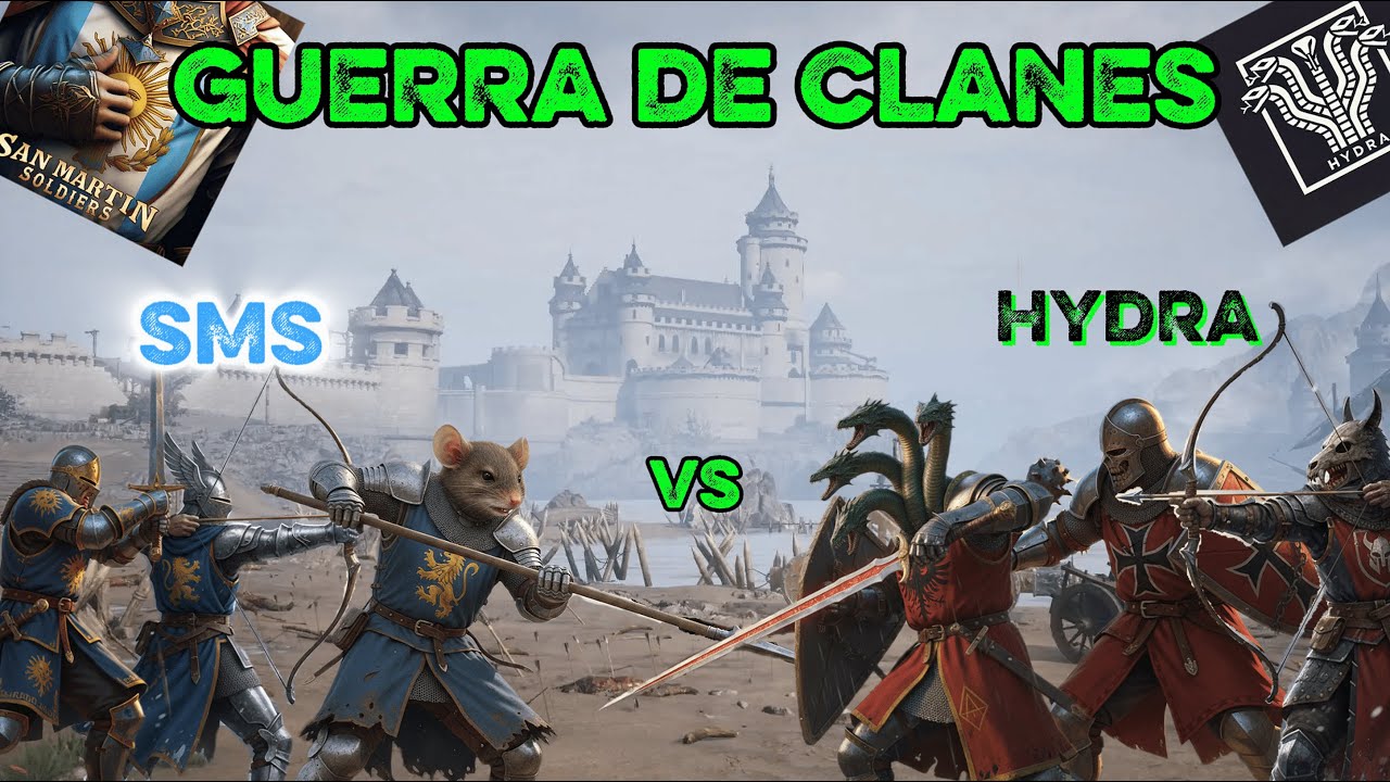 Épica Batalla en The Fall of Lionspire | Clanwar Chivalry 2