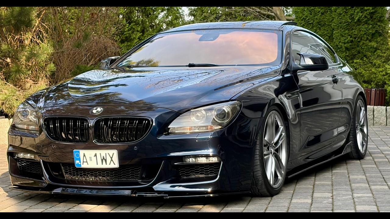 BMW BMW F13 650I X-Drive 4.4 505KM 751NM M PAKIET KOMFORTY KAMERY360 ASYSTENT PASA HEADU UP