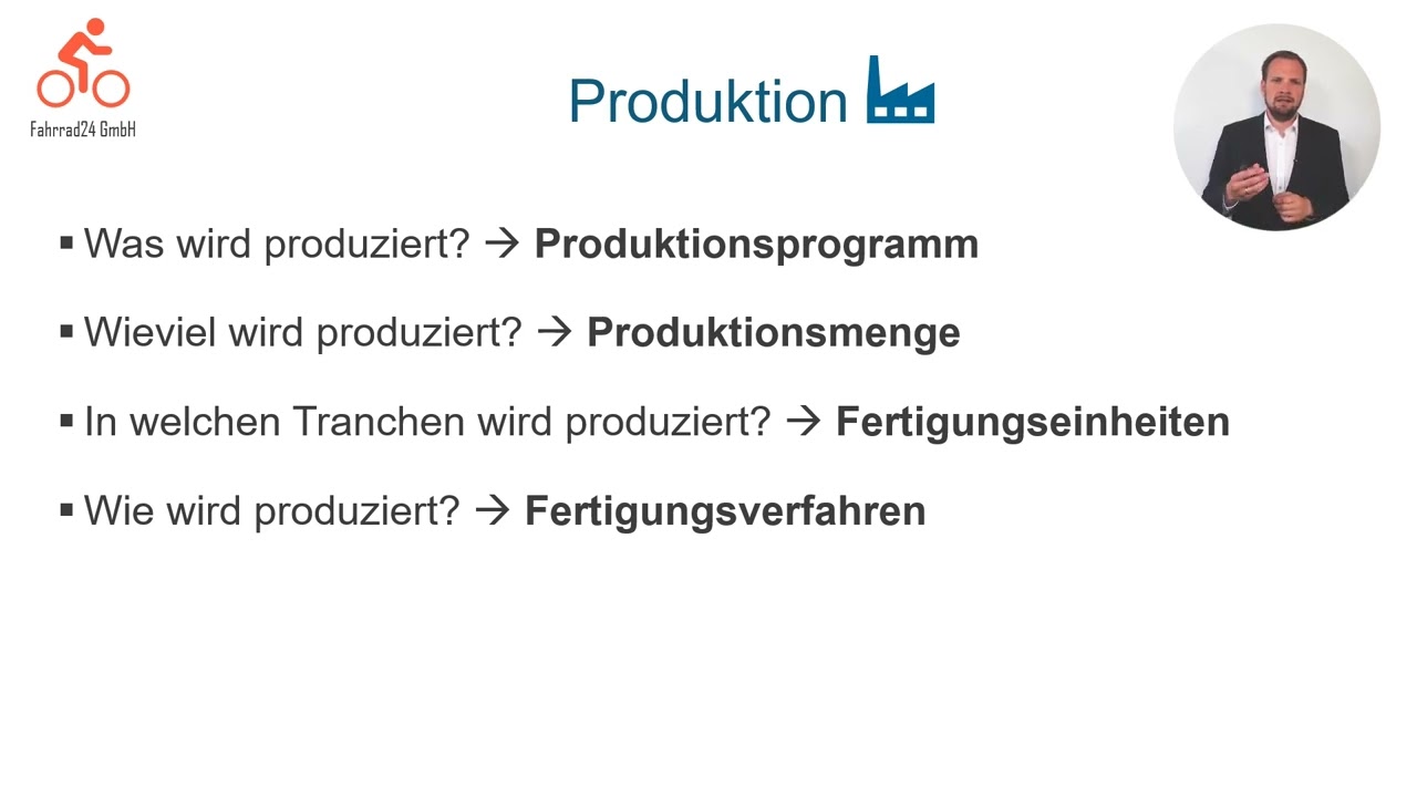 Produktion - Allgemeine Betriebswirtschaftslehre (6/13)