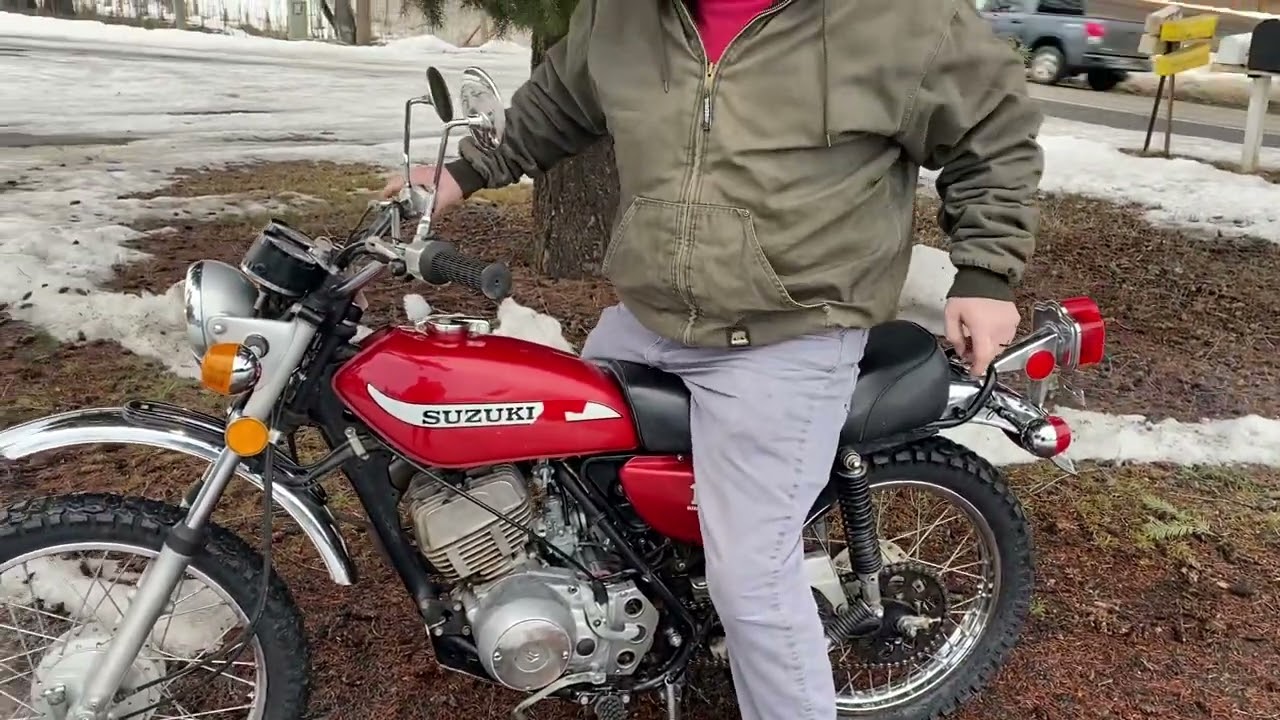 1975 Suzuki TC185 Walk Around
