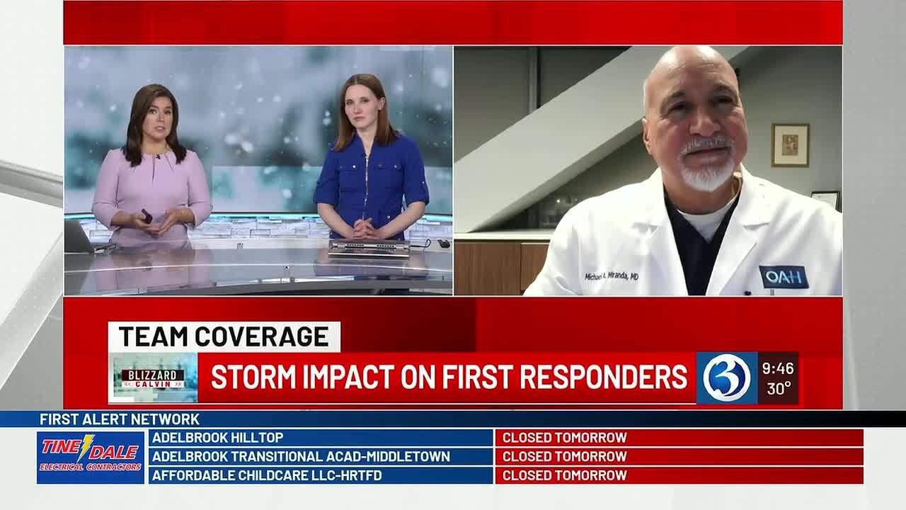 Doctor talks about staying healthy and safe during Blizzard Calvin