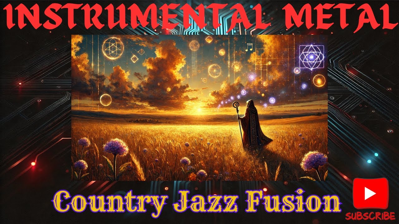 🤠 Golden Fields & Steel Strings: Instrumental Country Jazz Metal Fusion 🤘